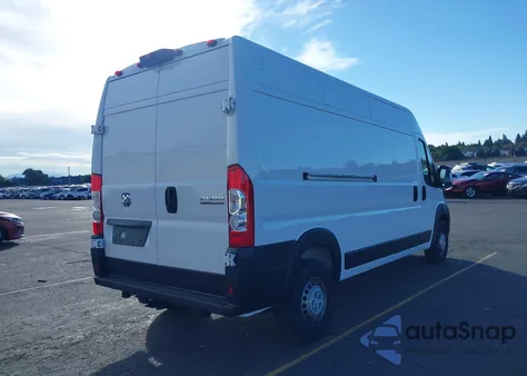 2024 Ram Promaster 2500 Tradesman High Roof 159 Wb W/Pass Seat from USA, damaged, VIN 3C6LRVDG5RE140340
